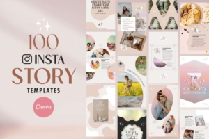 Instagram Template Canva Story Shine