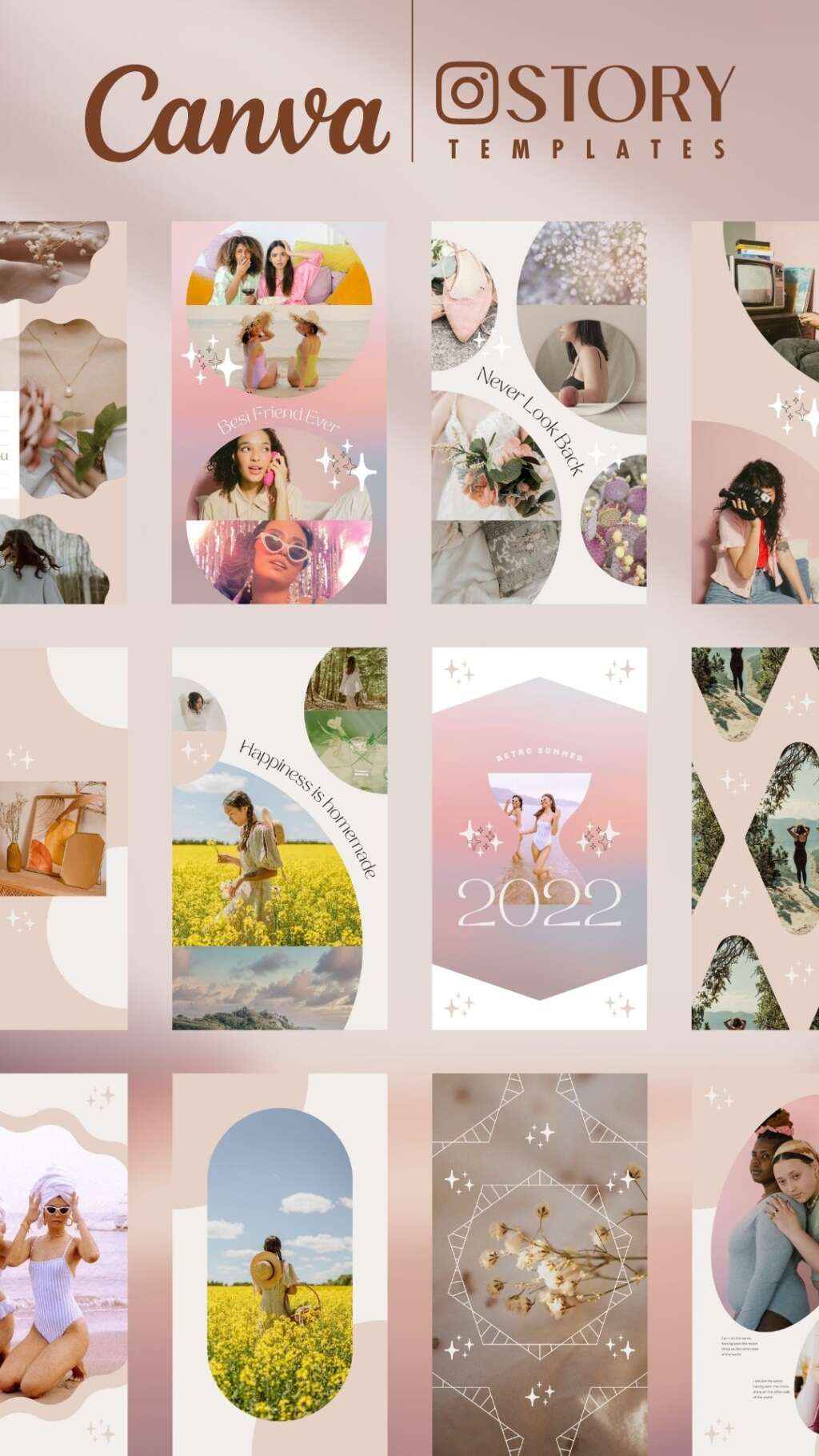 Instagram Template Canva Story Shine