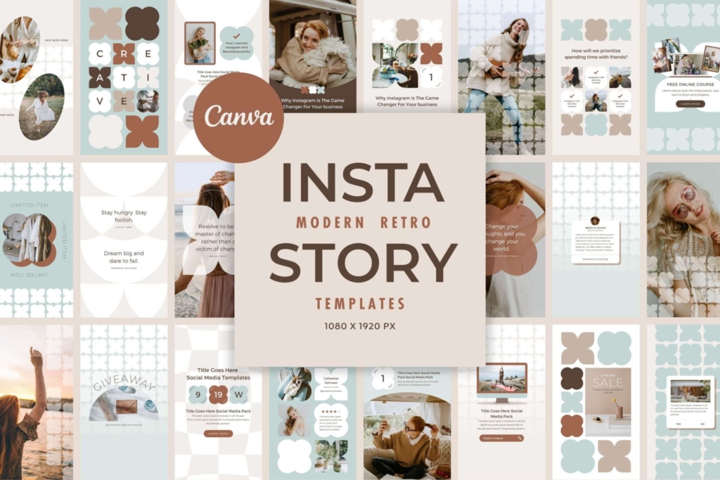 Instagram Template Canva Post Story Shadow Reel Cover Pinterest Animated  Social Media Pack Quotes, Notification, CTA -  Canada