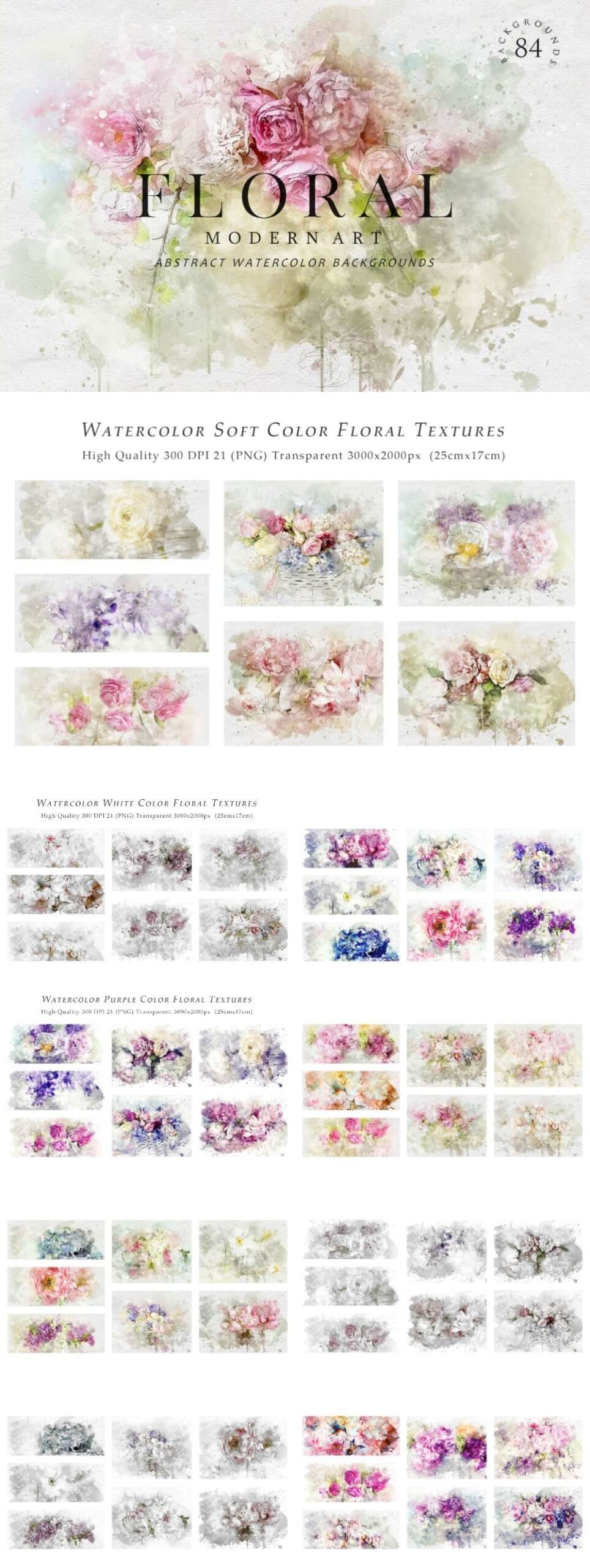 Watercolor Floral Art 5