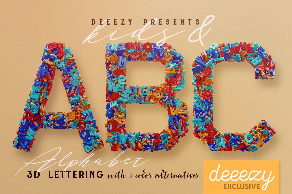 Kids-Alphabet-3D-lettering-Deeezy-1