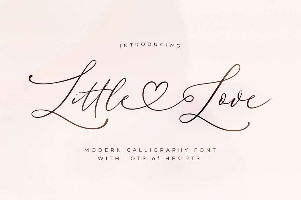 Little Love – Modern Calligraphy Font
