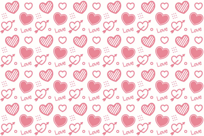 Love Seamless Pattern Background
