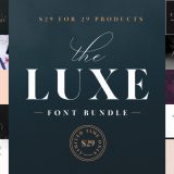 The Luxe Font Bundle
