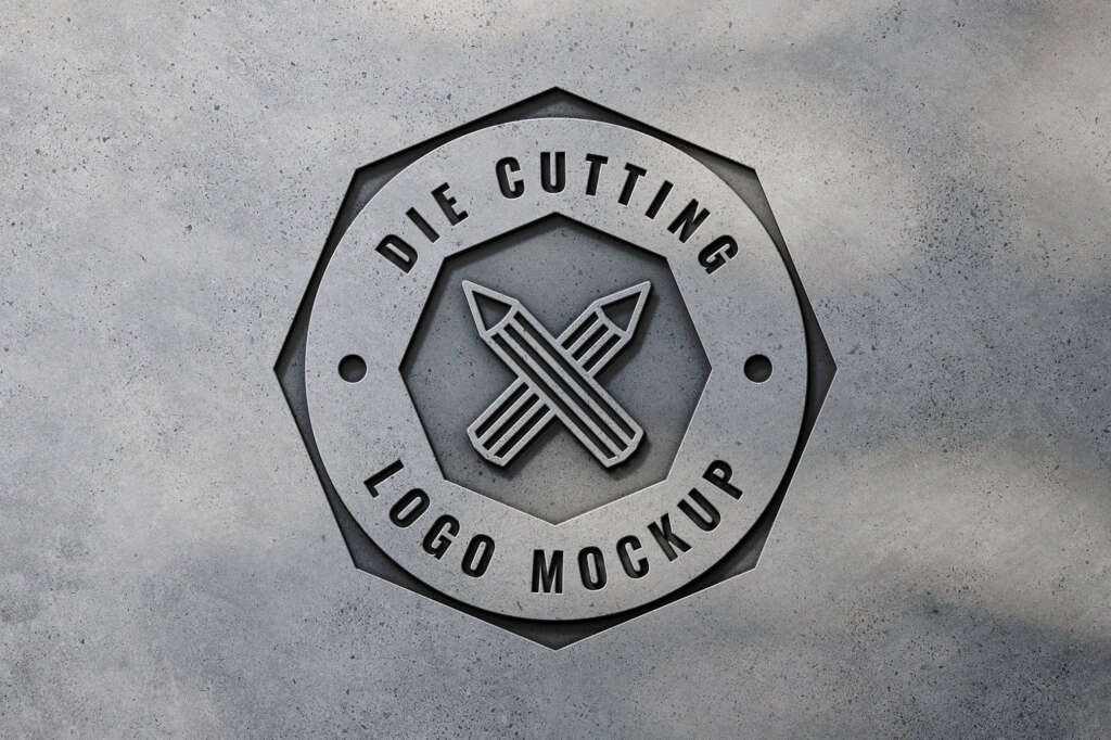 MANUFACTURE LOGO MOCKUP