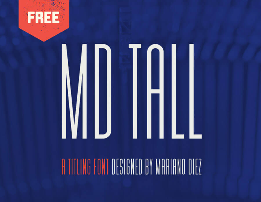 MD TALL - FREE CONDENSED FONT