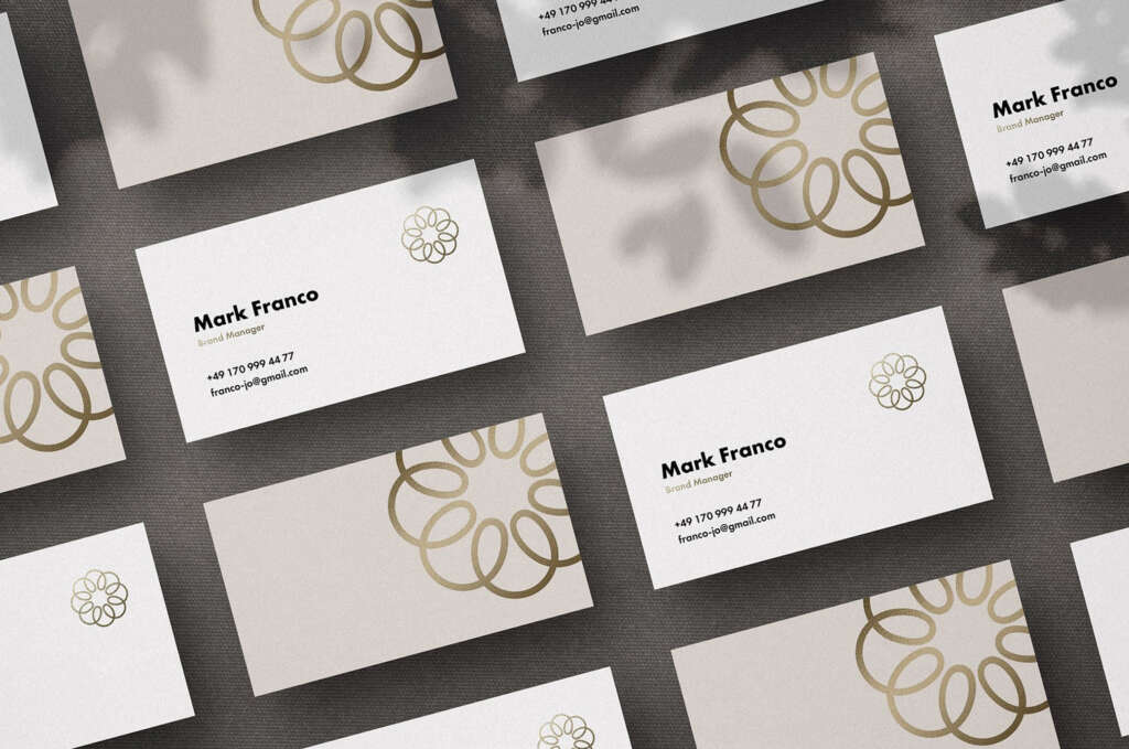 MOTE BUSINESS CARD MOCKUPS
