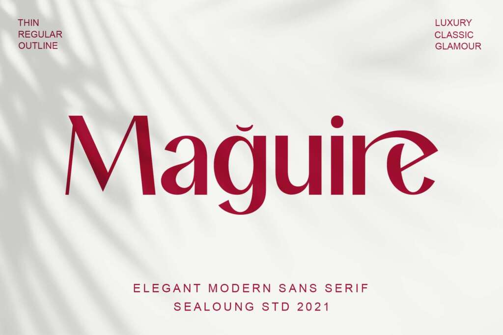 Maguire Font
