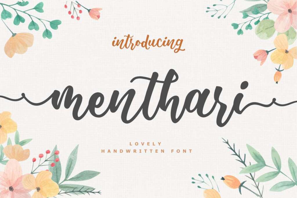 Menthari Font
