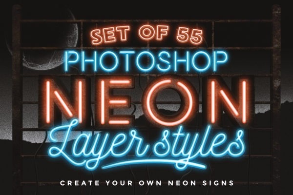 Neon Layer Styles