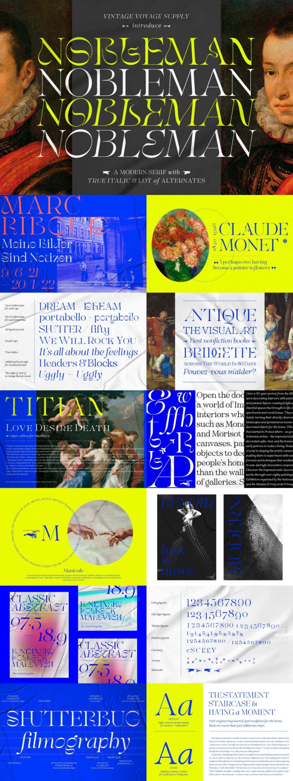 Nobleman – Stylish Serif Family