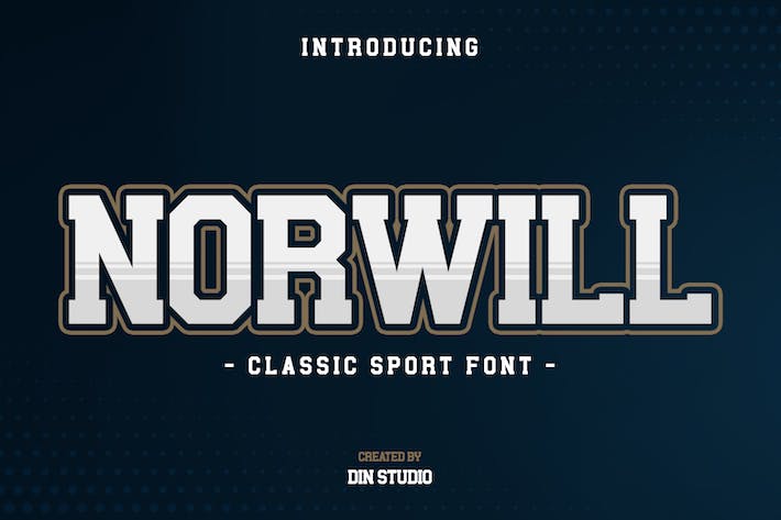 Norwill-Sport Font
