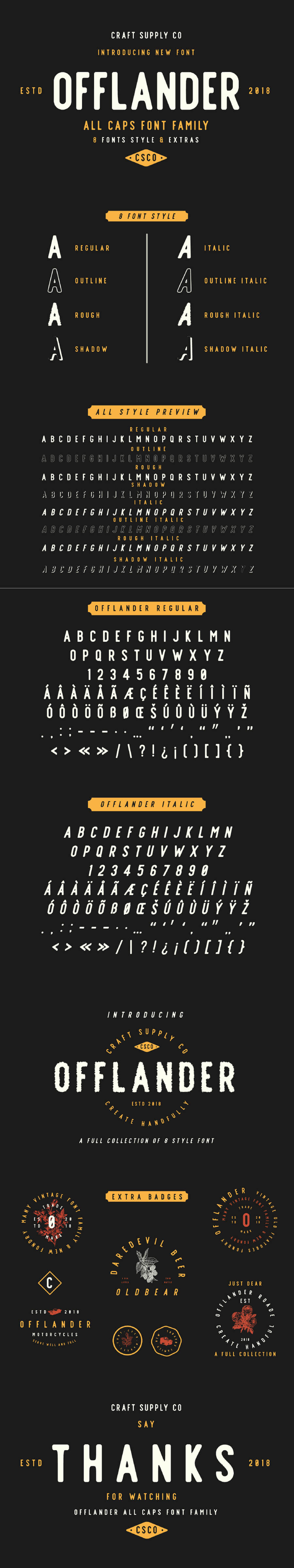 Offlander - Craft Supply Co.