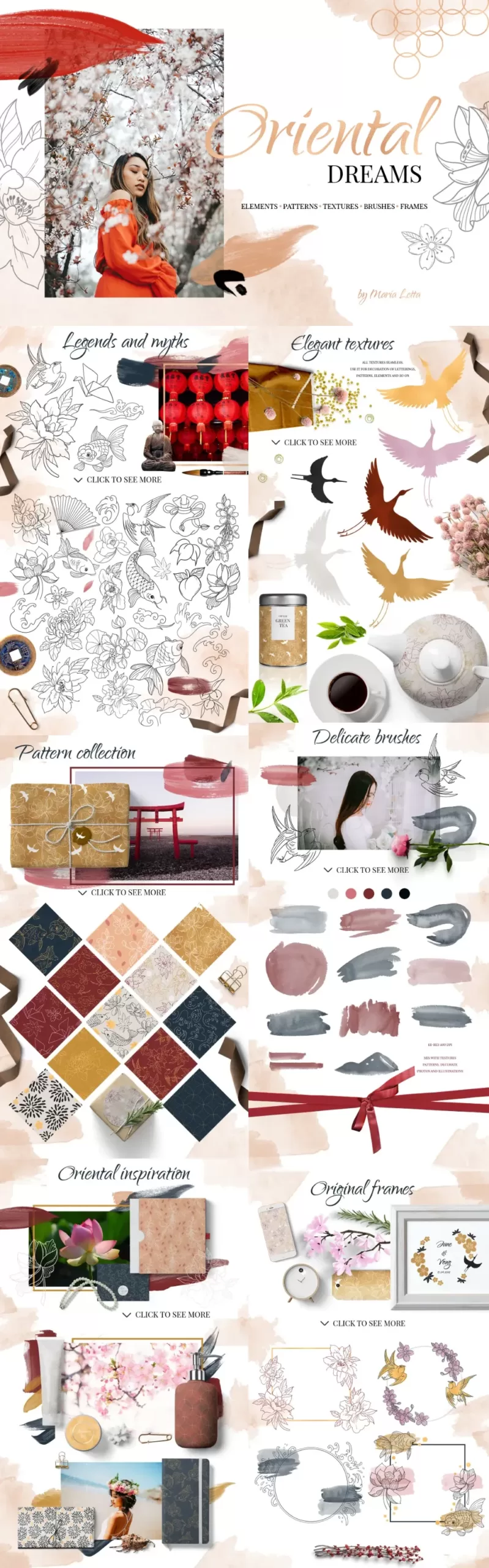 Oriental Dreams Design Set
