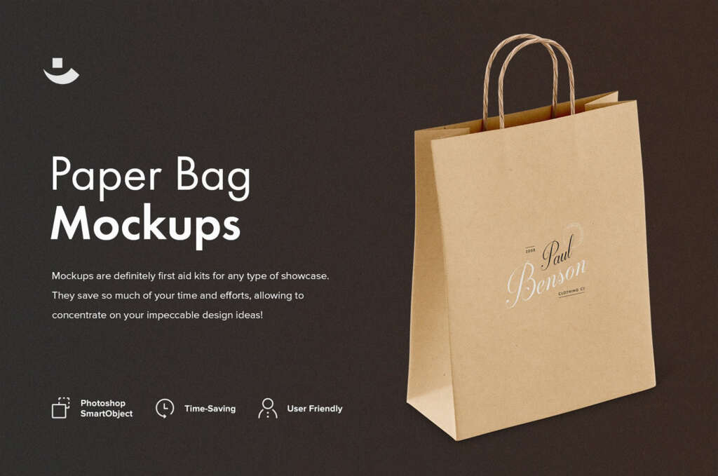 PAPER BAG MOCKUP SET
