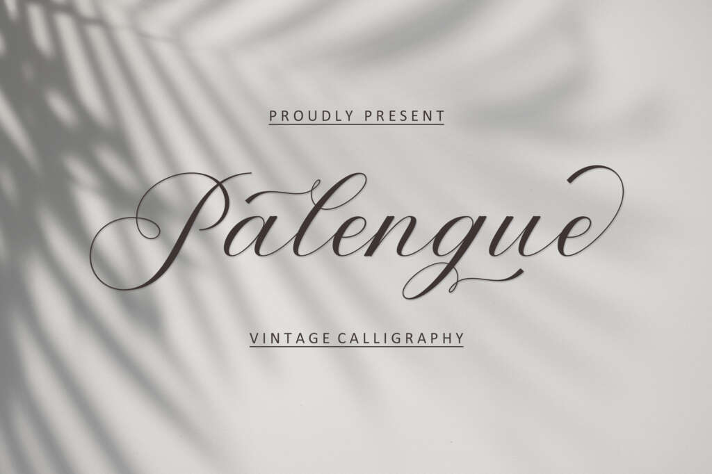 Palengue Font
