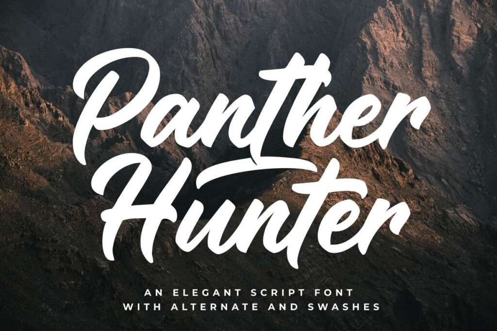 Panther Hunter Font
