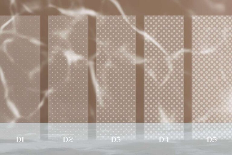 Polka Dot Translucent Photo Overlays | つくるデポ