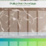 Photo Overlays Polka Dot Halftone - Translucent Backgrounds