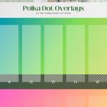 Photo Overlays Polka Dot Halftone - Translucent Backgrounds