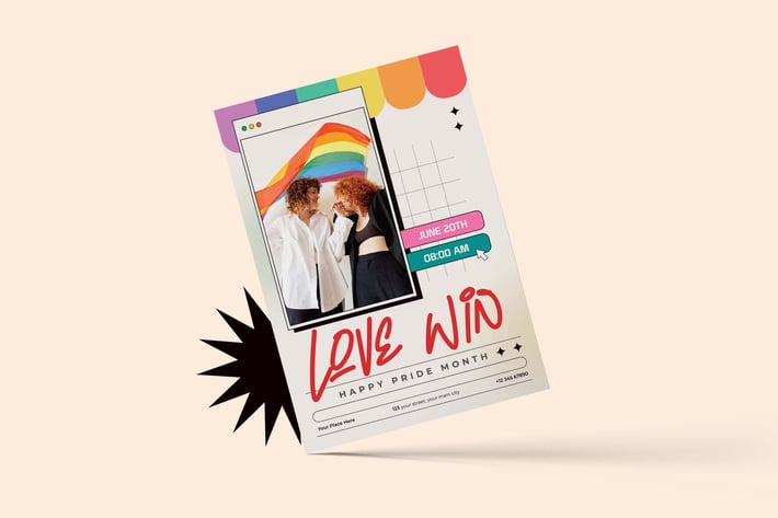 Pride Month Flyer

