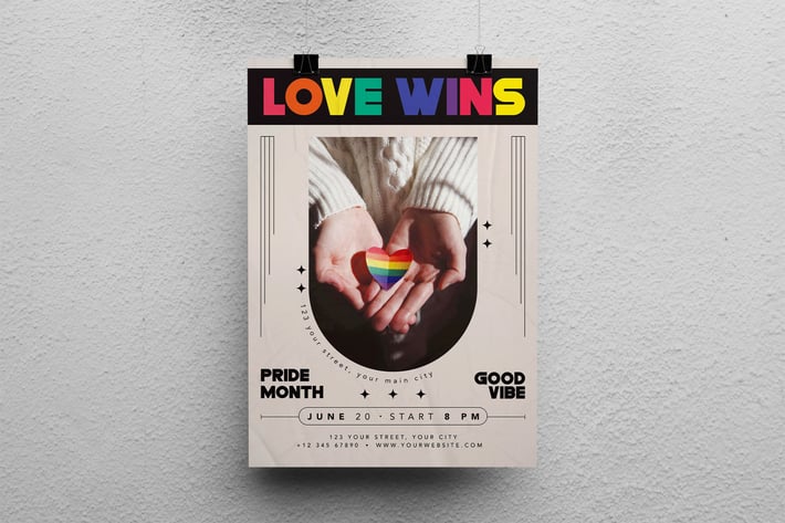 Pride Month Flyer
