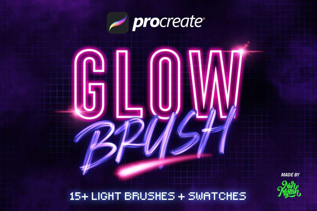 Procreate Glow Brushes

