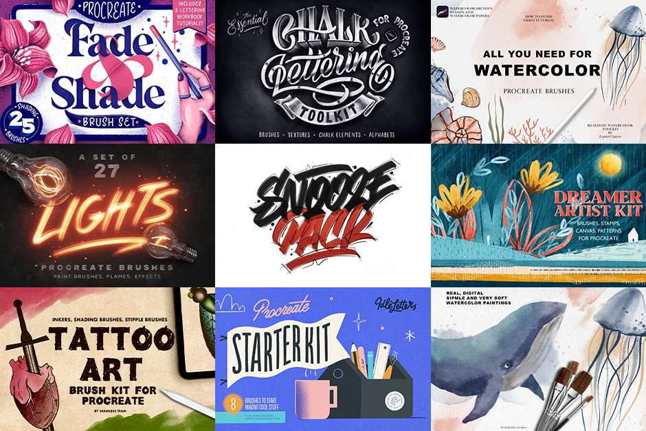 The Procreate Designer’s Brush Treasure Chest
