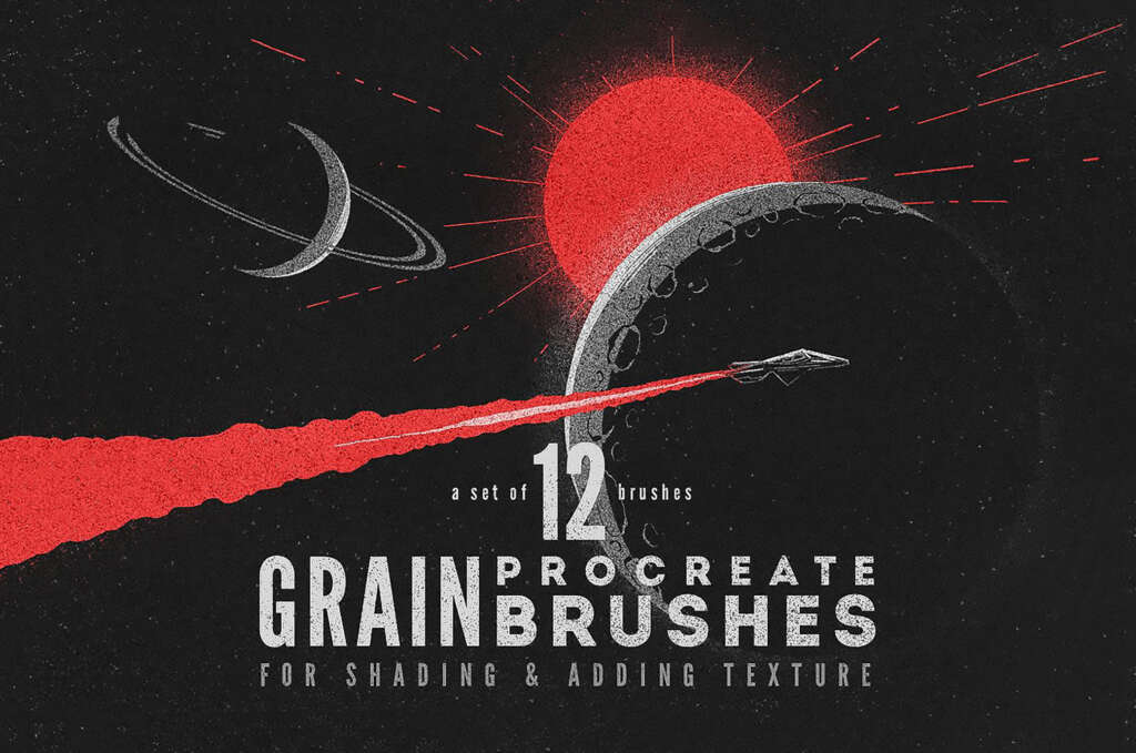 Grain Procreate Brushes