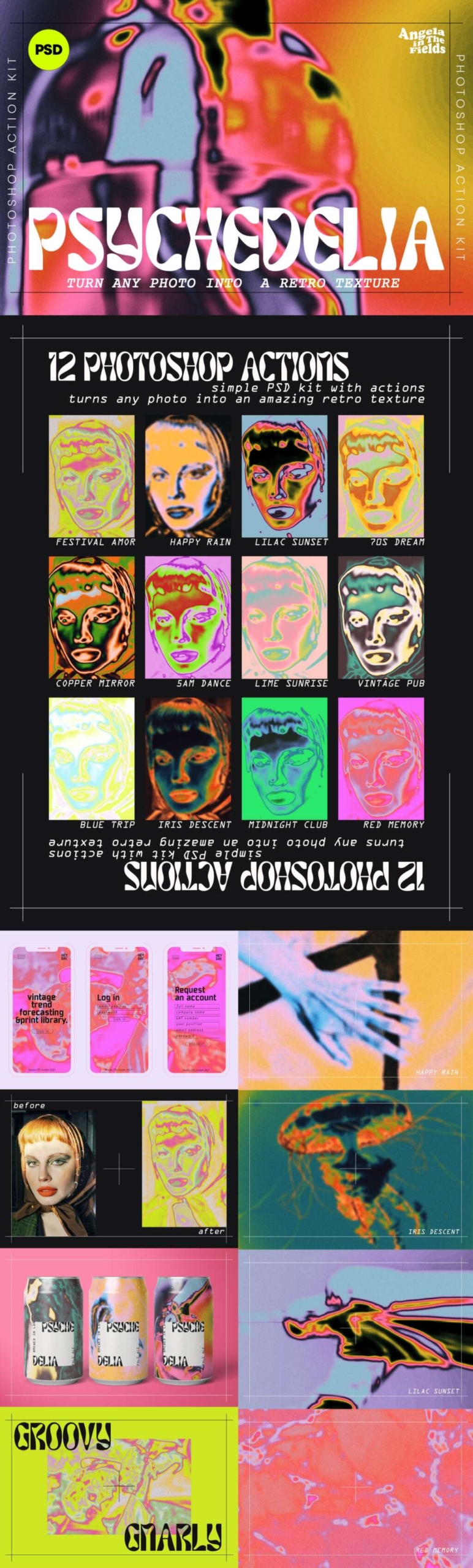 Psychedelic Texture Kit
