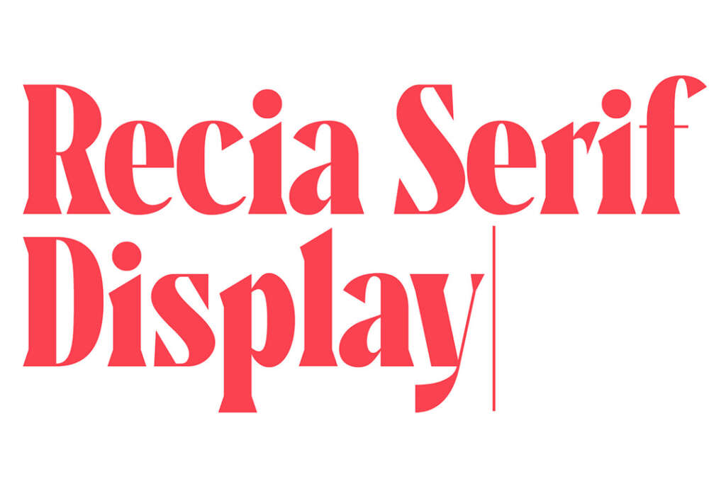 Recia - Free Serif Display Font
