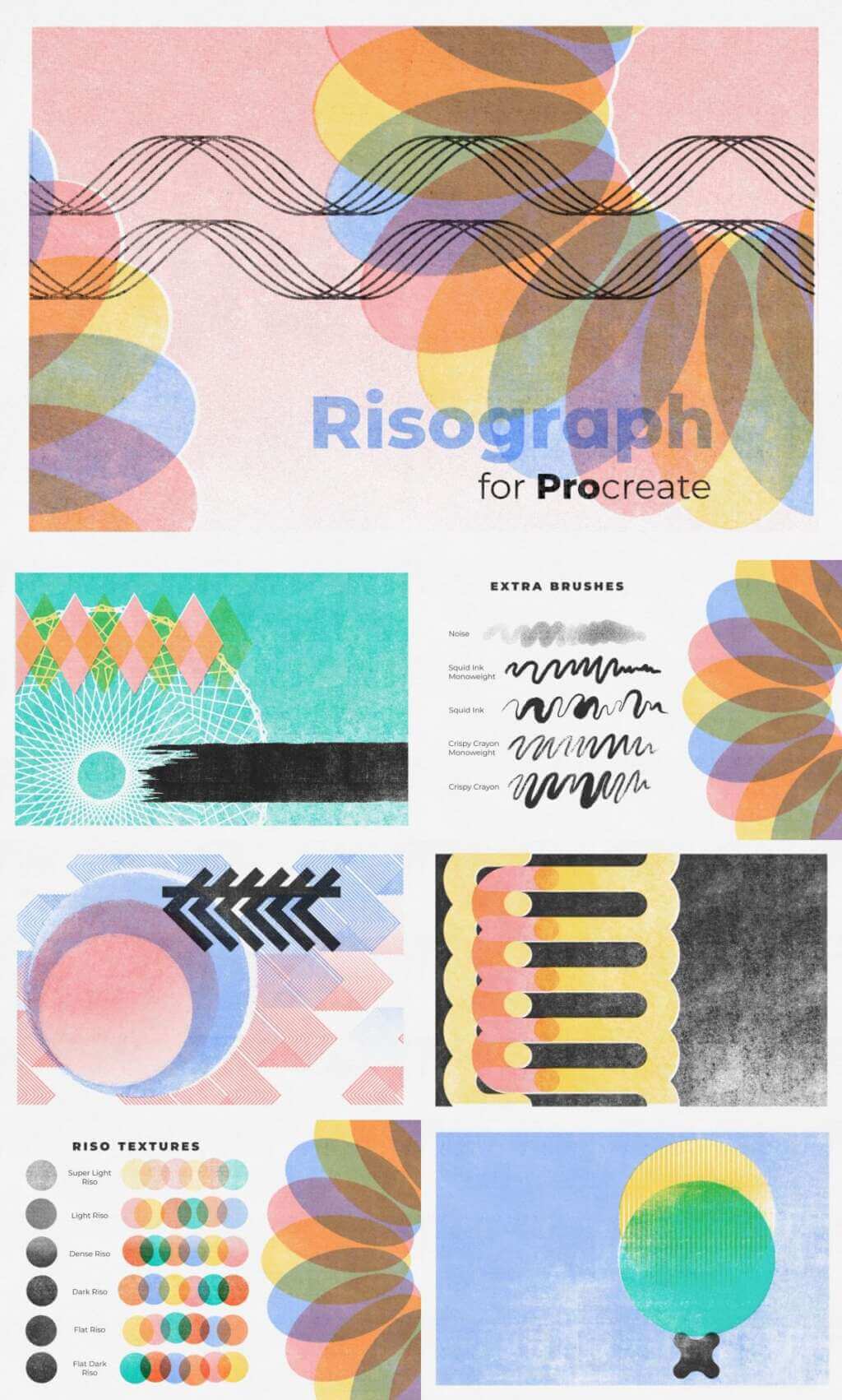 Risograph for Procreate