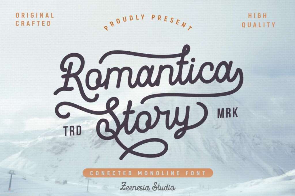 Romantica Story Font

