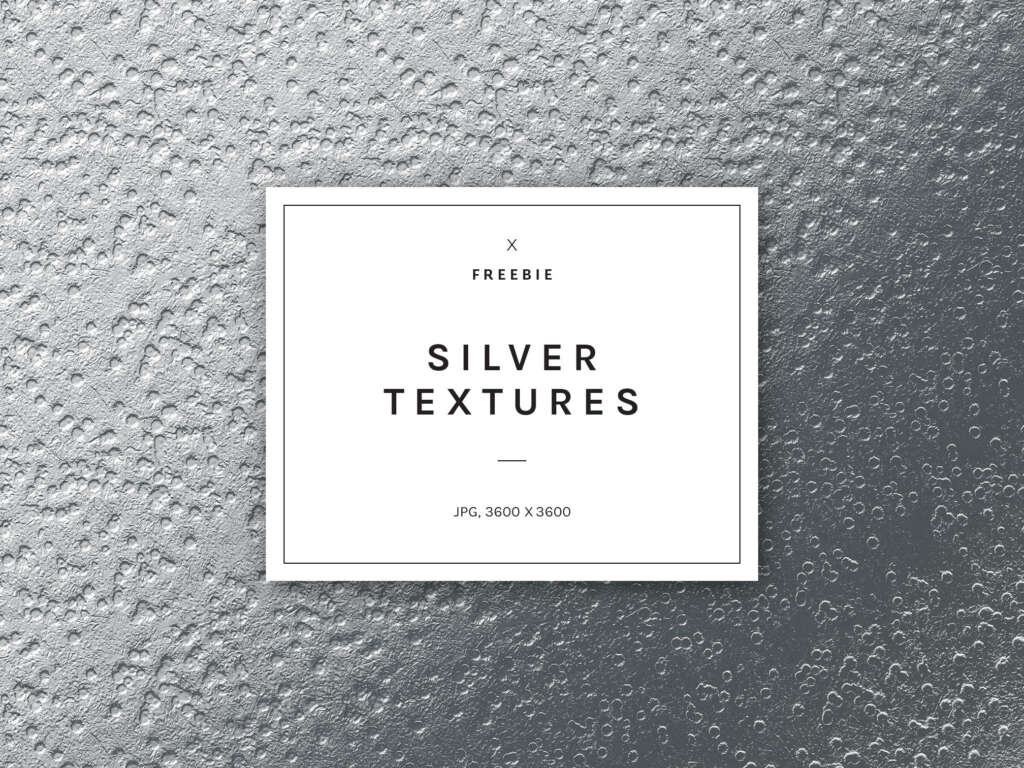 SPARKLY SILVER FOIL TEXTURES
