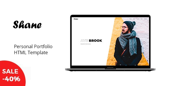 Shane - Personal Portfolio Template