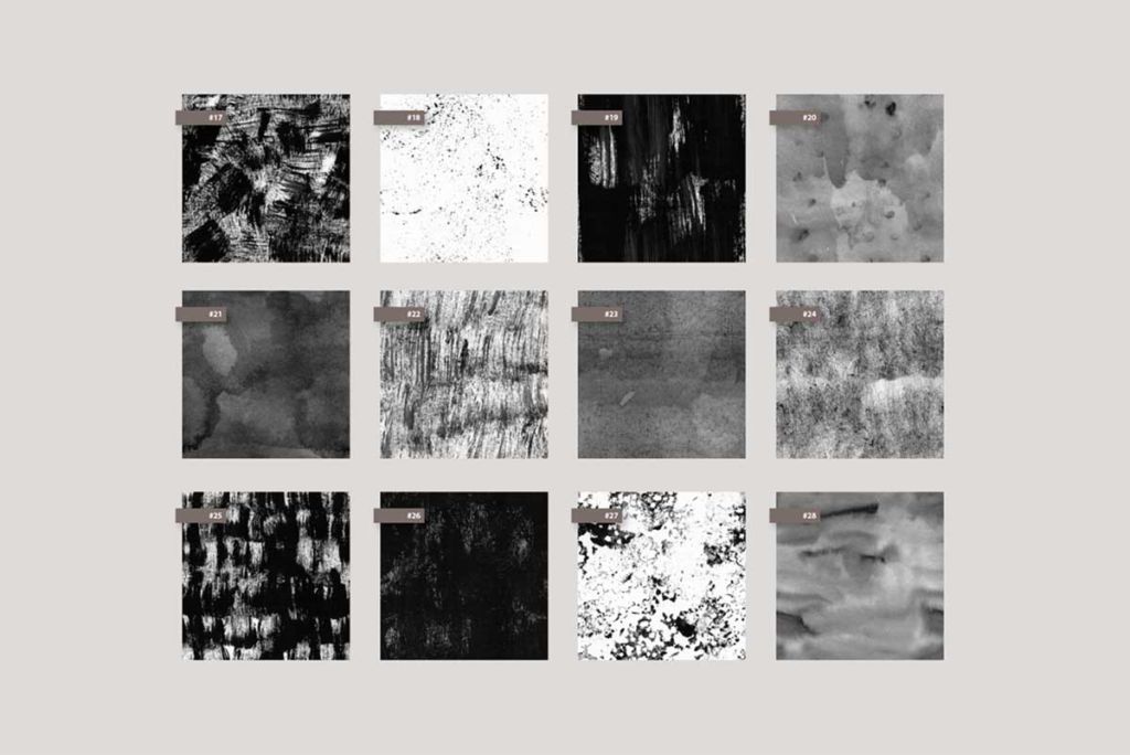 SHAPES & GRAINS FOR BRUSH CREATORS