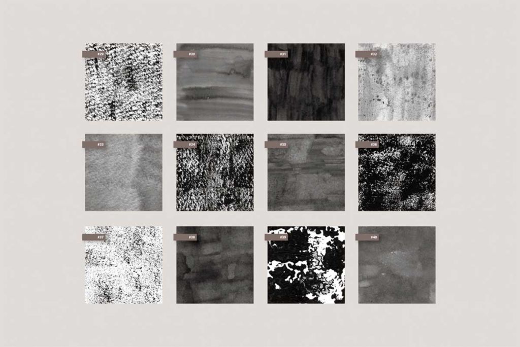 SHAPES & GRAINS FOR BRUSH CREATORS