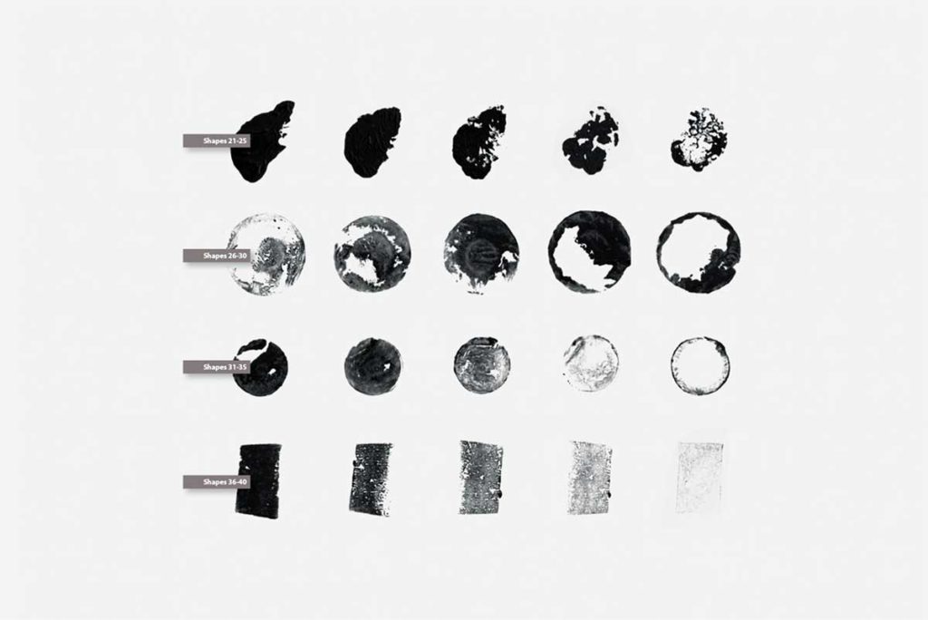 SHAPES & GRAINS FOR BRUSH CREATORS