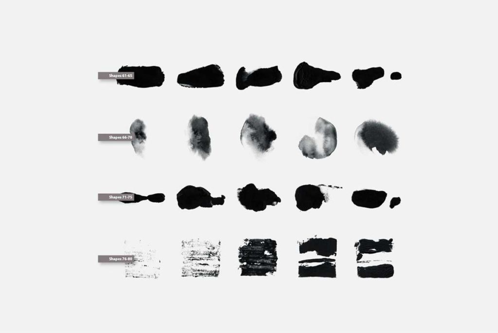 SHAPES & GRAINS FOR BRUSH CREATORS