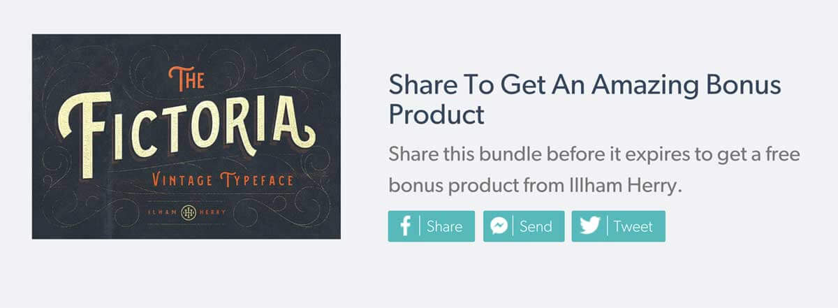 Share To Get An Amazing Bonus Product