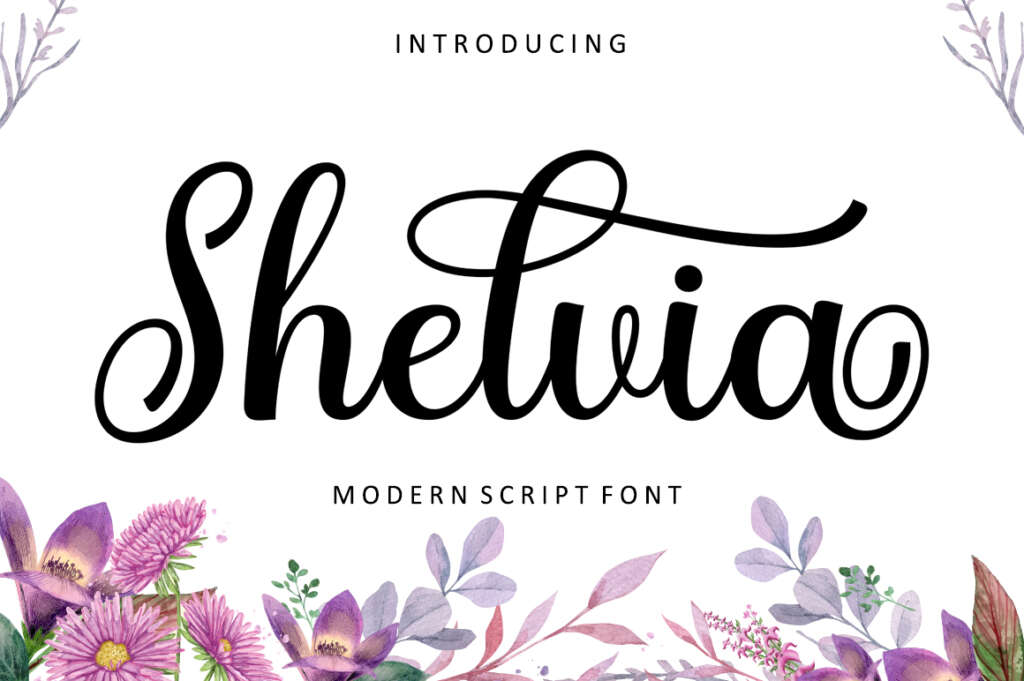 Shelvia Font
