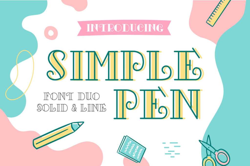 Simple Pen Font
