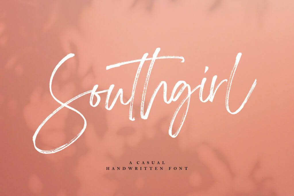 Southgirl – Handwritten Font