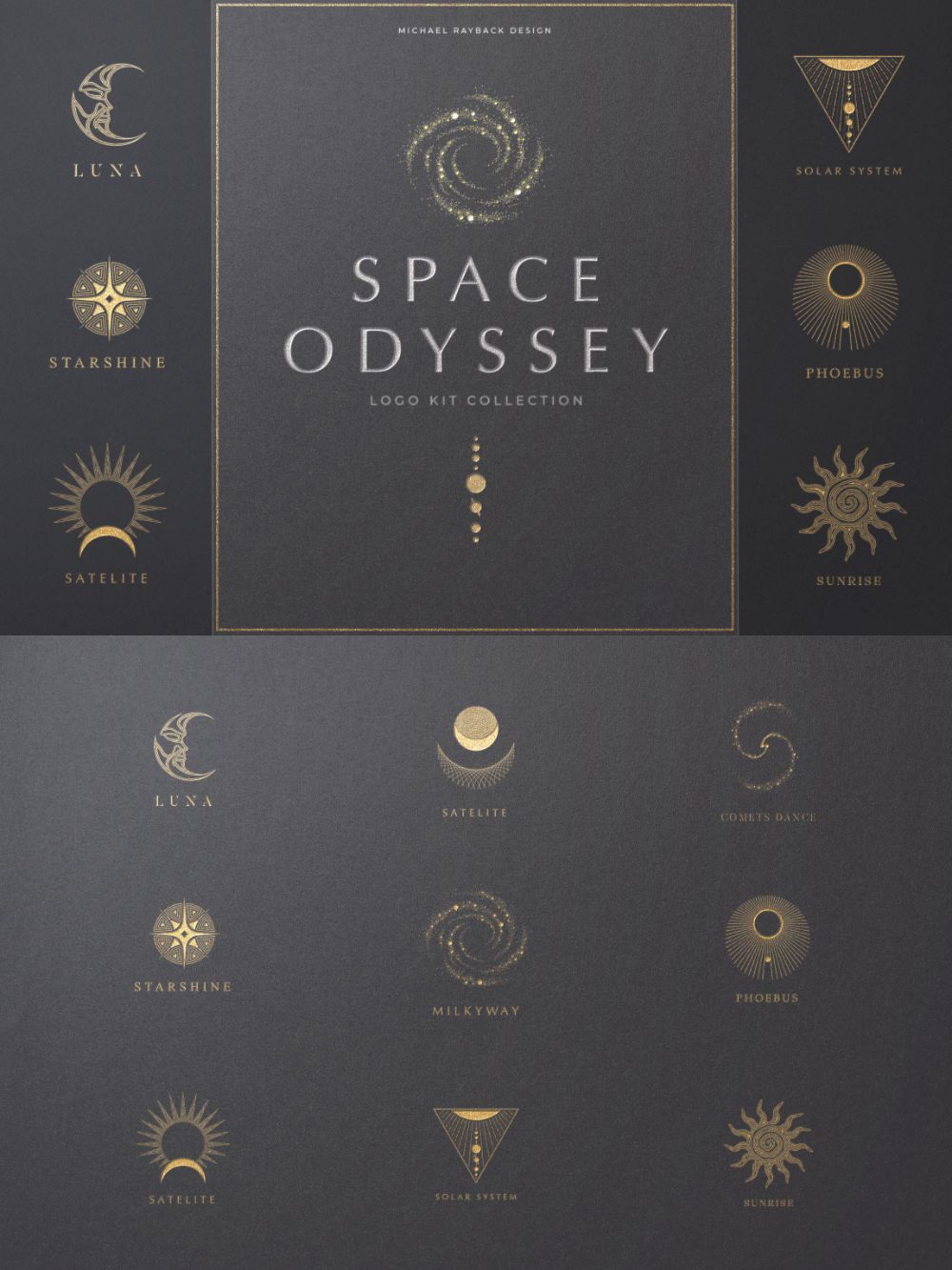 Space Odyssey Logo Collection