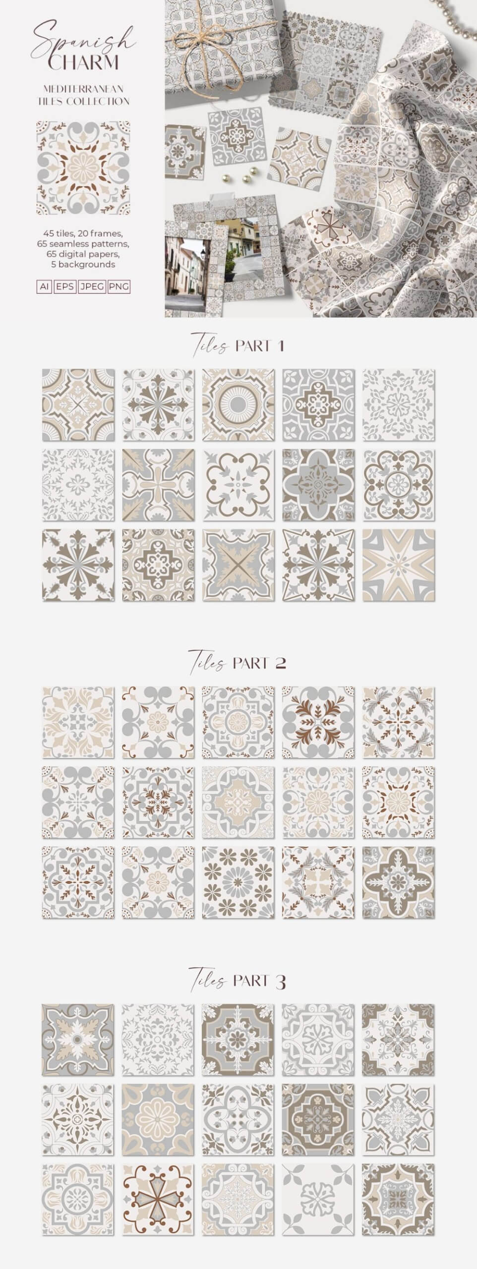 Spanish Charm – Mediterranean Vector Tiles