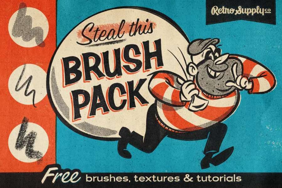 Steal This Brush Pack Freebie