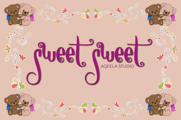 Sweet Sweet Font
