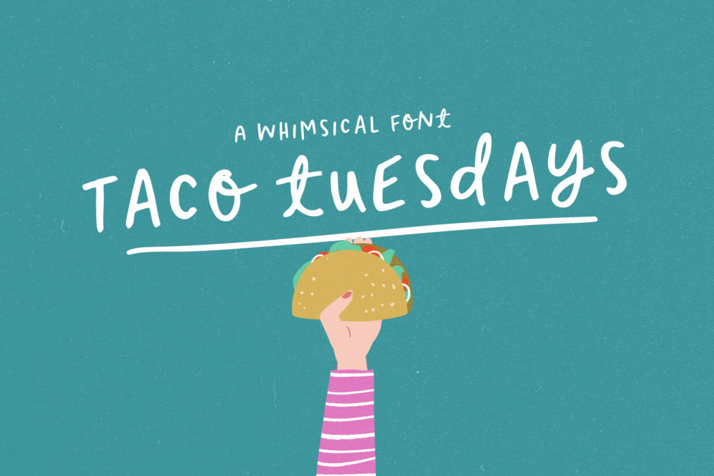 TACO TUESDAYS FONT