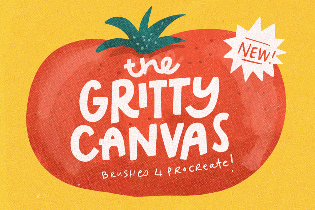 THE GRITTY CANVAS TEXTURE BRUSHES FOR PROCREATE