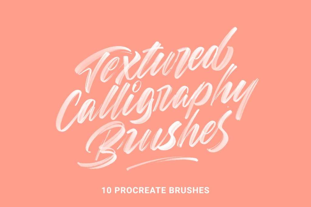 Textured Calligraphy Brushes
